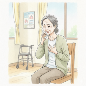 非結核性抗酸菌症の症状は咳，痰，息苦しさ