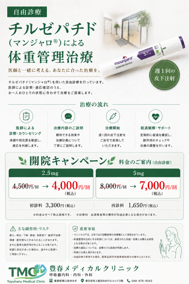 マンジャロ｜体重管理治療